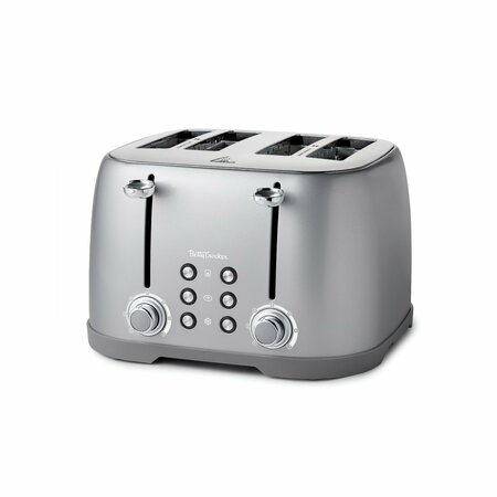 BETTY CROCKER 4-slice Multi-function Toaster, Sliver BC-4624S